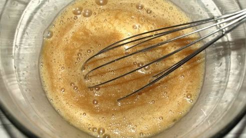 пирог с черешней, голубикой и десертным вином