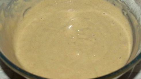 пирог с черешней, голубикой и десертным вином