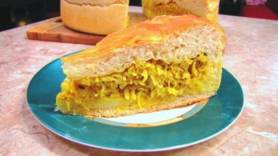 Рецепт пирога с капустой