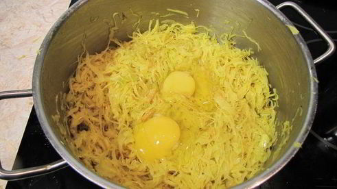 пирог с капустой