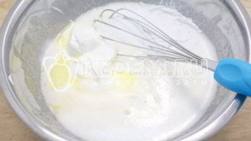 пирог с хурмой