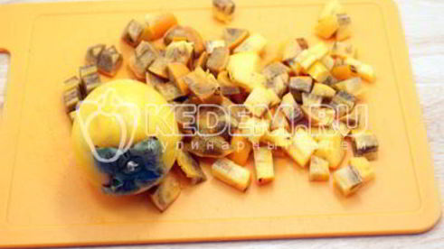 пирог с хурмой