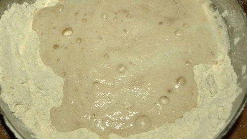 пирог с квашеной капустой и картофелем