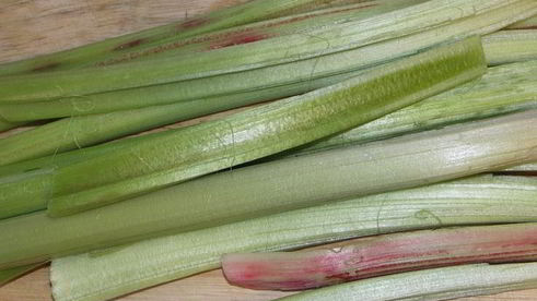 пирог с ревенем