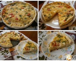 Пирог с рисовой начинкой