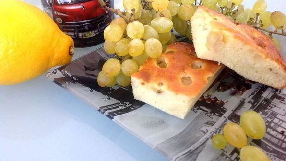 Рецепт Пирога с виноградом