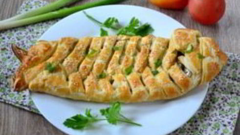 пирог со шпротами