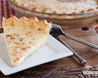 Пирог со сливочным кремом