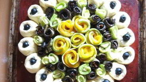 средиземноморский пирог