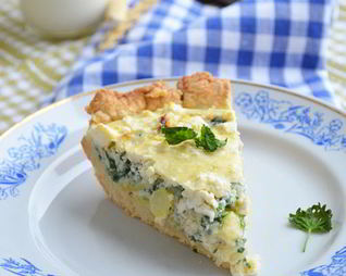 Сырный пирог с крапивой