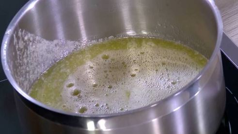 яблочно-ореховый пирог на сидре