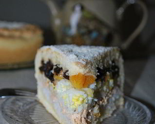 Закрытый многослойный пирог губадия