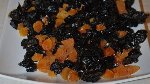 закрытый многослойный пирог губадия