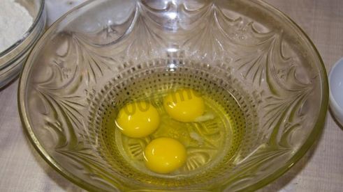 заливной пирог с мясом на кефире