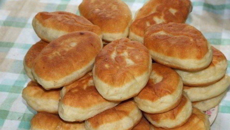 Рецепт быстрых пирожков из творожного теста