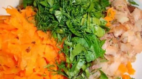 картофельные пирожки со скумбрией