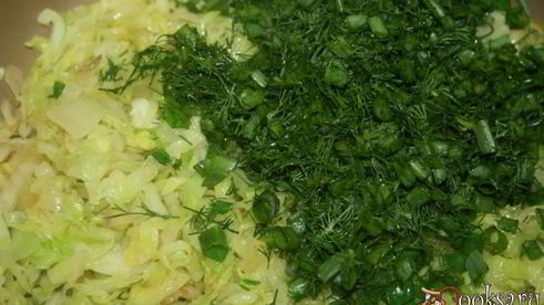 молдавские постные пирожки с капустой вэрзаре