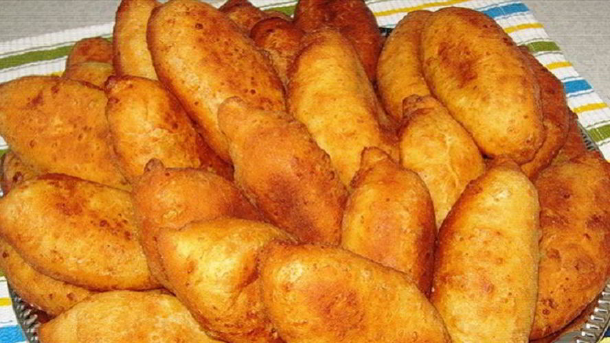 Рецепт пирожков из теста с творогом