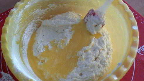 пирожки из творожного теста с мясом и картошкой