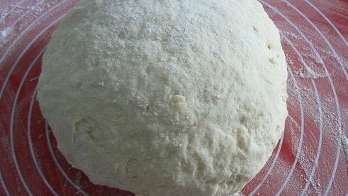 пирожки из творожного теста с мясом и картошкой