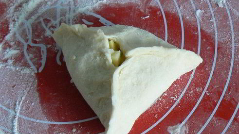 пирожки из творожного теста с мясом и картошкой