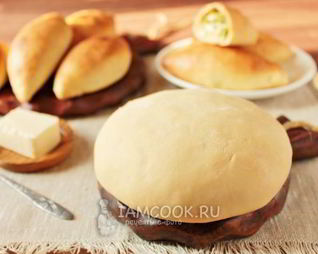 Пирожки на кефире без дрожжей в духовке