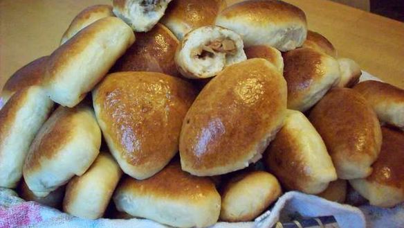 Рецепт Пирожков печеных с разной начинкой
