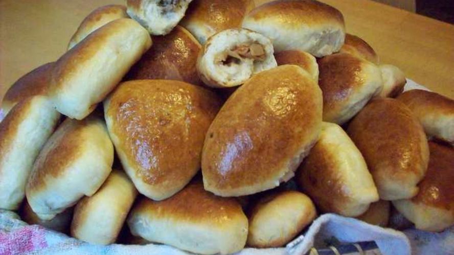 Рецепт пирожков печеных с разной начинкой