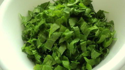 пирожки печеные со щавелем