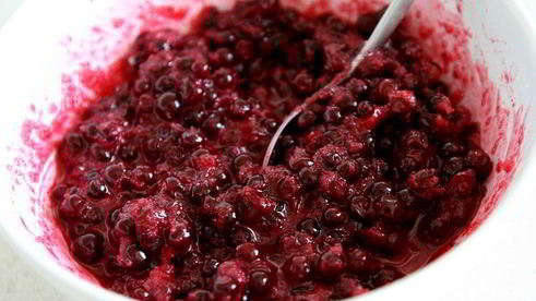 пирожки с брусникой