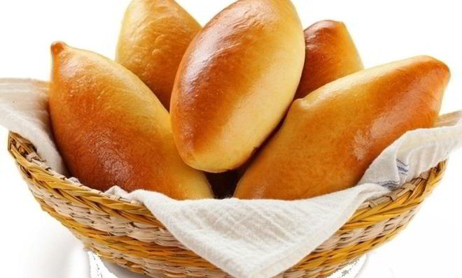 Пирожки с горохом в духовке