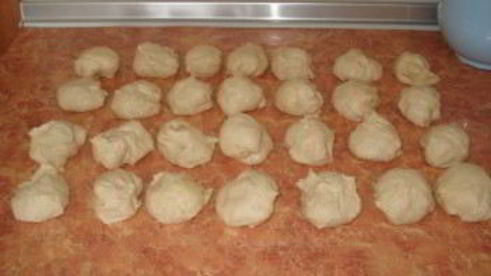 пирожки с горохом в духовке