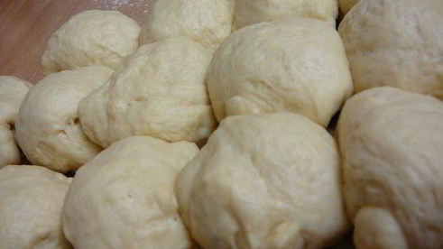 пирожки с грибами и зеленой гречкой