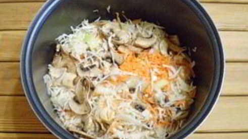 пирожки с капустой и грибами жареные