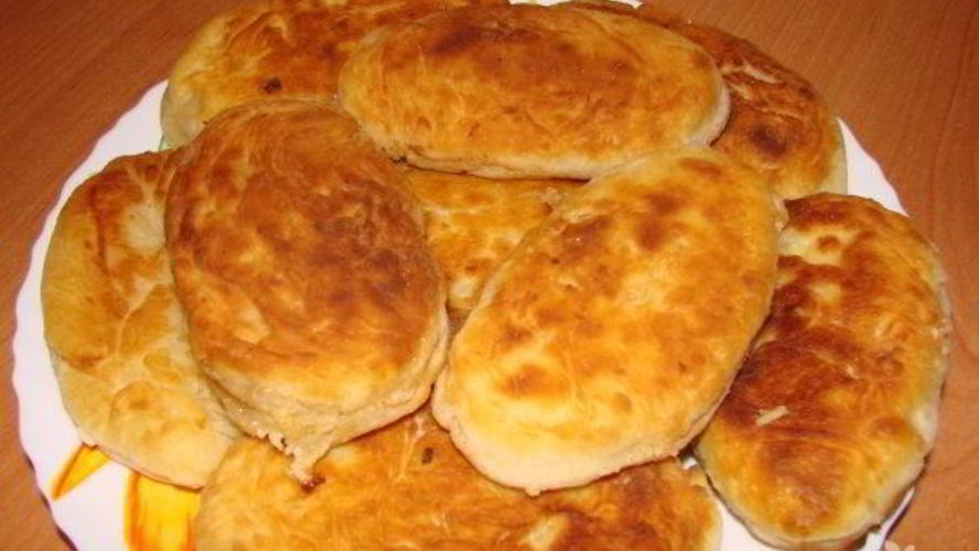 Рецепт пирожков с капустой и яйцом жареные