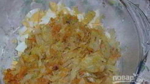 пирожки с капустой и яйцом жареные