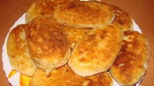 пирожки с капустой и яйцом жареные