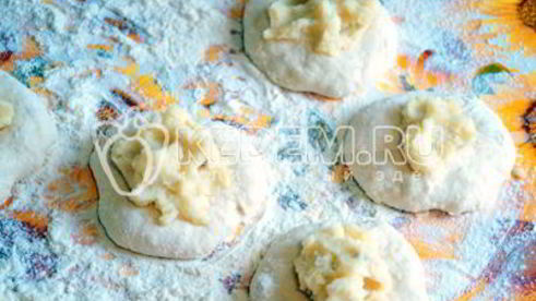 пирожки с картофелем