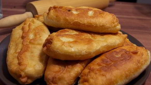 Рецепт Пирожков с картошкой на сковороде