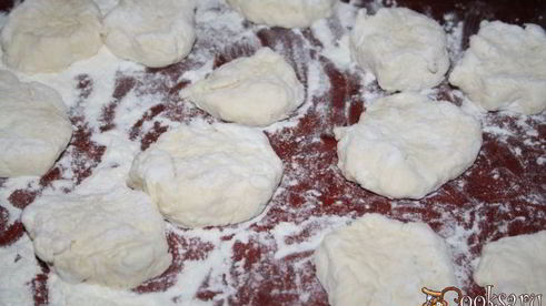 пирожки с мясом и сыром на творожном тесте в духовке