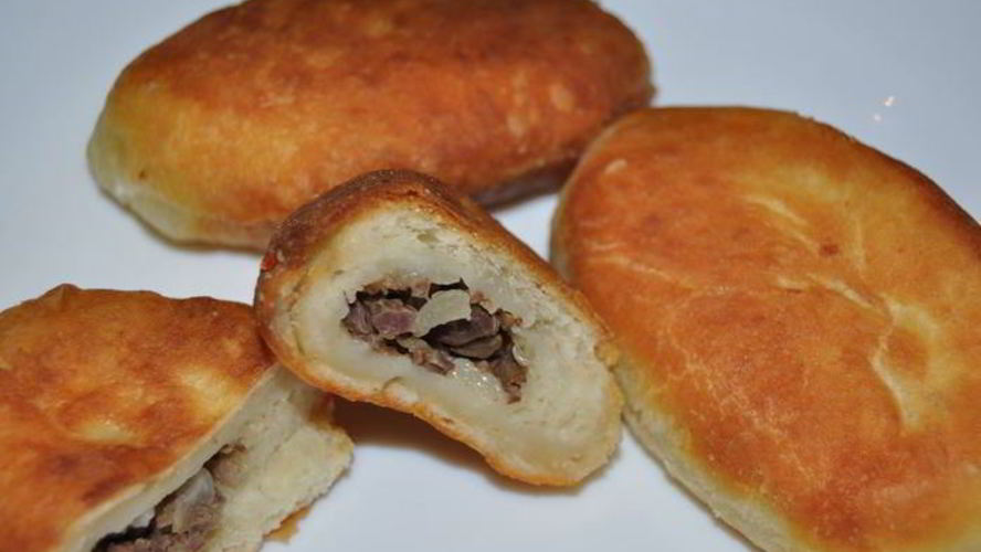 Рецепт пирожков с мясом