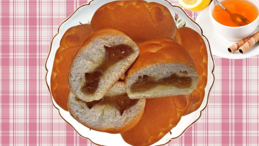 Рецепт пирожков с повидлом на кефире