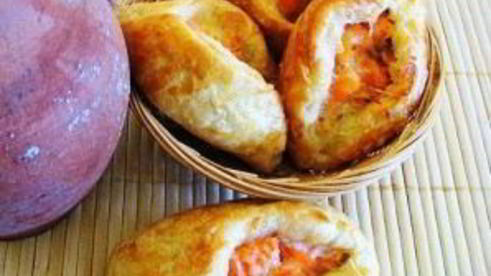 пирожки с семгой