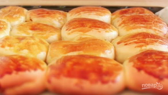 Рецепт Пирожков с яблоками и тыквой в духовке