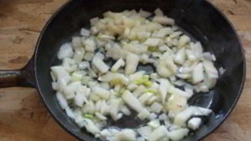 слоеные пирожки с грибами