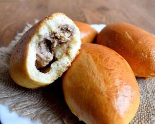 Вкусные пирожки с мясом