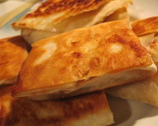 Яблочные пирожки из лаваша