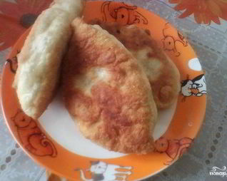 Жареные пирожки с рыбой