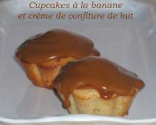 Банановые пирожные с кремом из вареной сгущенки