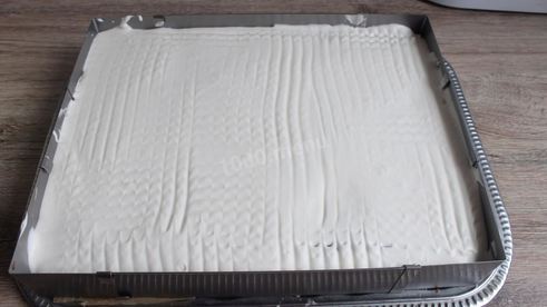 баварские пирожные бисквитно песочные